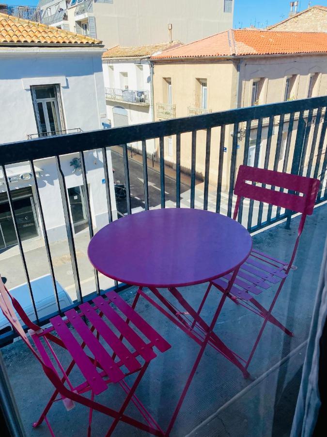 "Le Jardin" Superbe T2 Parking, Clim & Terrasse ! Apartment Sete Ngoại thất bức ảnh